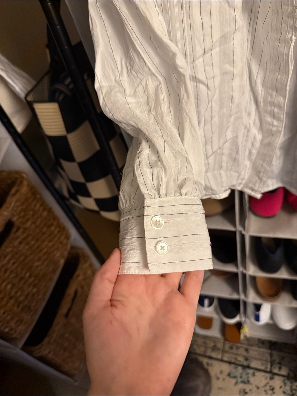 Madewell Ruffled Button-Up Top - Picture 4 of 8